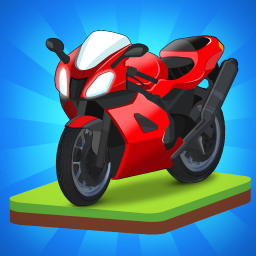 دانلود Merge Bike game Idle Tycoon