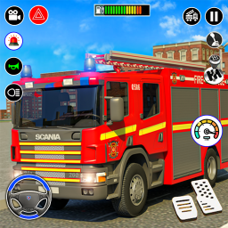 دانلود Firefighter: Fire Truck Games