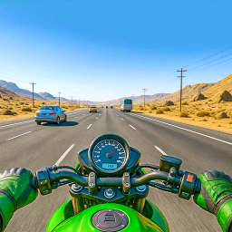 دانلود Open World Traffic Bike Rider
