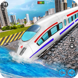 Water Train Sim: Railroad Game