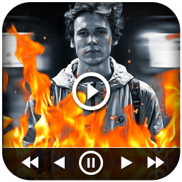 دانلود Fire Photo Effect Video Maker