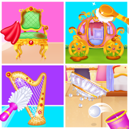 دانلود Girls royal home cleanup game