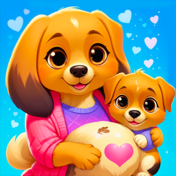 دانلود newborn babyshower - dog game