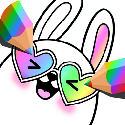 دانلود Gradient Kawaii Coloring Book