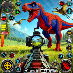 دانلود Wild Dino Hunting Gun Games