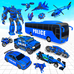 دانلود Bus Simulator Police Robot Car