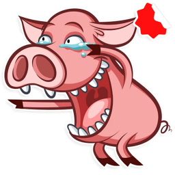 دانلود Pigs Stickers Packs WASticker