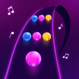 دانلود Dancing Ball Color Rush Game