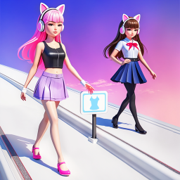 دانلود Fashion Catwalk: Ramp Dress Up