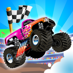 دانلود Monster Trucks Kids Race Game