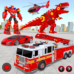 دانلود Fire Truck Robot Car Game