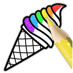 دانلود Glitter Ice Cream Coloring