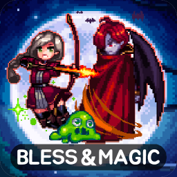 دانلود Bless & Magic: Pixel Idle RPG