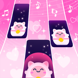 دانلود Cat Cute Tiles: Piano Games