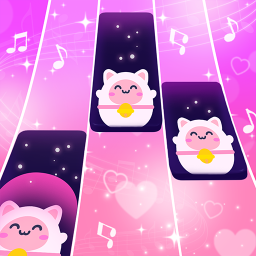 دانلود Cat Cute Tiles: Piano Games