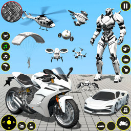 دانلود Bike Robot Games: Robot Game