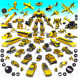 Mech Robot Transforming Game
