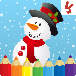 دانلود Kids coloring book:  Christmas