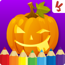 دانلود Kids coloring book halloween