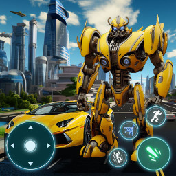 دانلود Robot City Car Battle