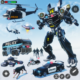 دانلود Police Robot Car Transforming