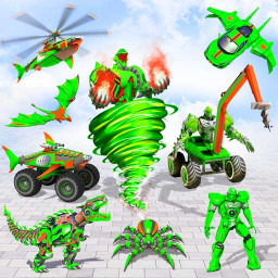 دانلود Shark Robot Car Transform Game