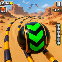 دانلود Rolling Ball Game Sky Ball Run