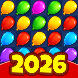دانلود Balloon Pop: Match 3 Games