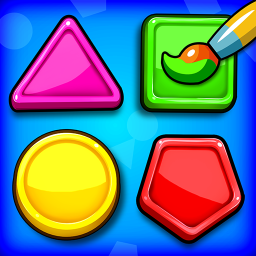 دانلود Colors & Shapes: Coloring game