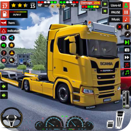 دانلود US City Truck Driving Games 3D