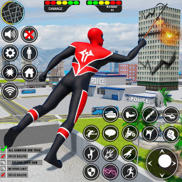 دانلود Rope Hero Spider Hero Man Game