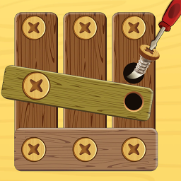 دانلود Woodley: Wood Screw Puzzle