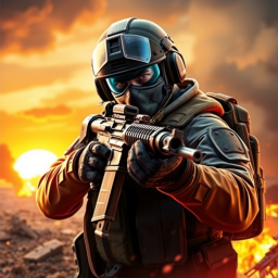 دانلود FZ: Gun Shooting Games FPS 3D