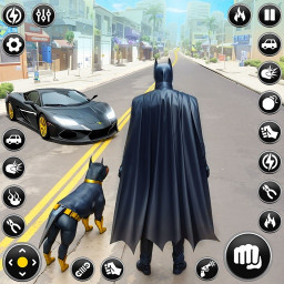 دانلود Bat Superhero Man Hero Games