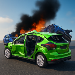 دانلود Car Crash — Battle Royale