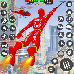 دانلود Spider Hero Games Rope Hero