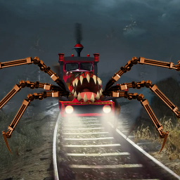 دانلود Scary Spider Monster Train Cho