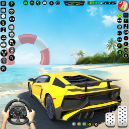 دانلود GT Car Race Game -Water Surfer