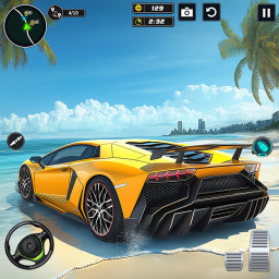 دانلود GT Car Race Game -Water Surfer