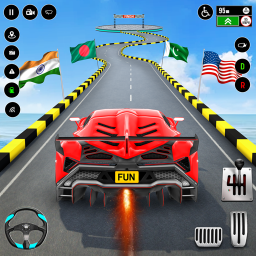 دانلود Car Stunt Game: GT Ramp Stunts