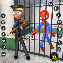 دانلود Spider Stick Hero Prison Break