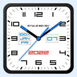 دانلود Square Analog Clock-7