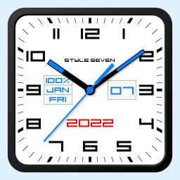 دانلود Square Analog Clock-7