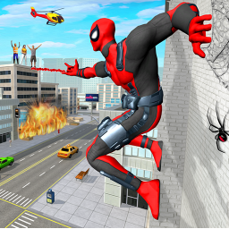 Flying Spider Hero: Rope Hero