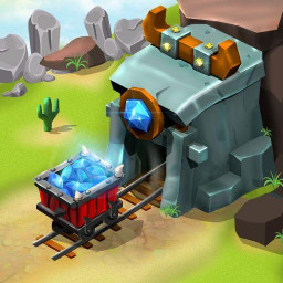 دانلود Idle Mining Tycoon Stone Miner