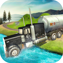 Oil Tanker Truck Driving Simulator: Hill Transport