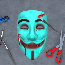 دانلود Scary Face Mask 3D: Pixel Art