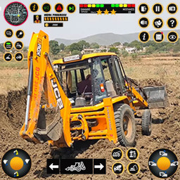 دانلود JCB 3Dx Backhoe Loader Driving