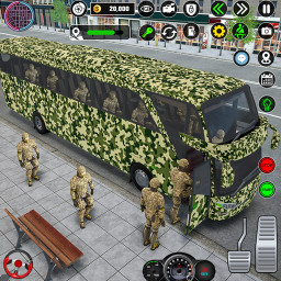 دانلود Army Bus Transporter Coach Fun