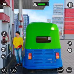 دانلود Tuk Tuk Auto Rickshaw Driver3d
